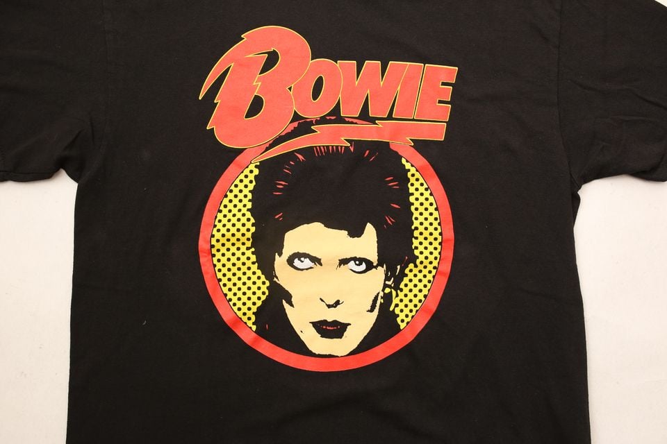 デヴィッドボウイ Tシャツ David Bowie T-Shirt# | Blue