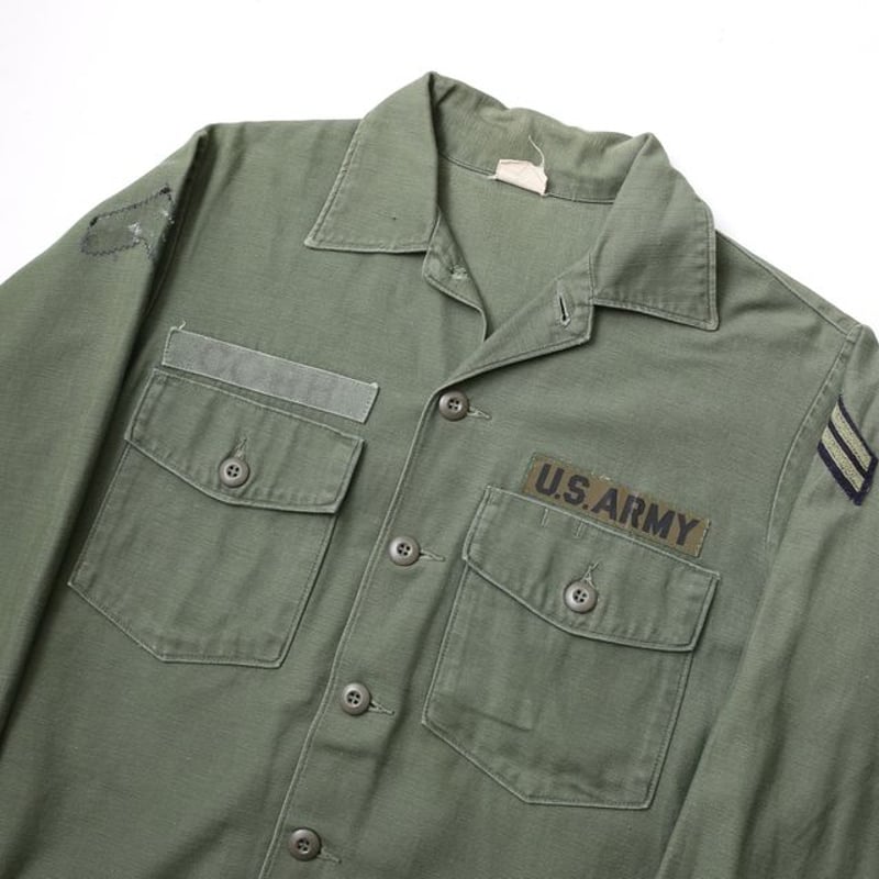 60's アメリカ軍 ユーティリティシャツ U.S.ARMY Military Utility