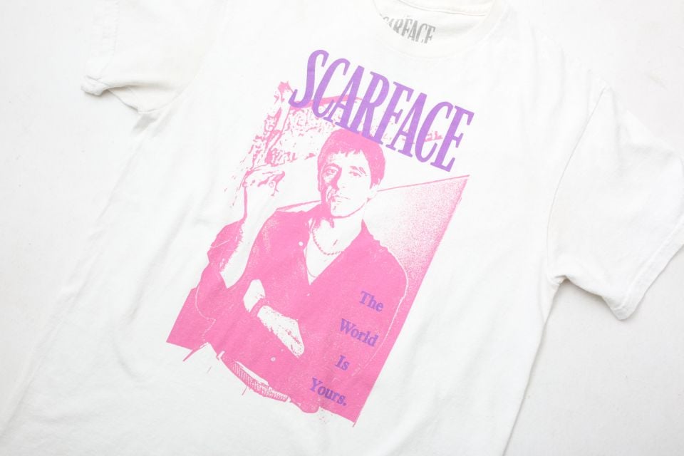 スカーフェイス Tシャツ Scarface T-Shirt | Blue