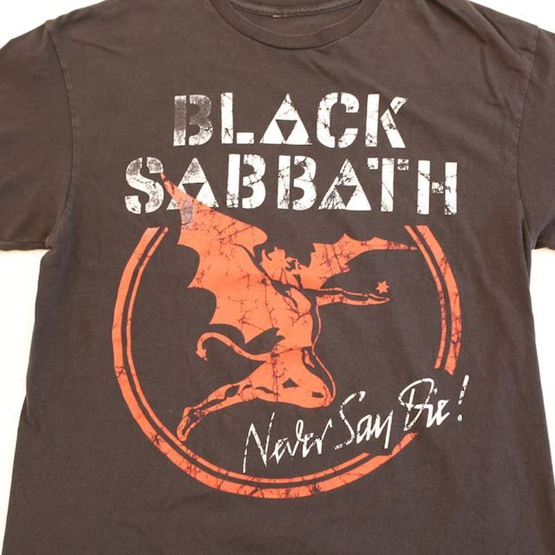 ブラックサバス バンドTシャツ Black Sabbath T-shirt# | Blue ブラックサバス バンドTシャツ Black Sabbath T-shirt# | Blue