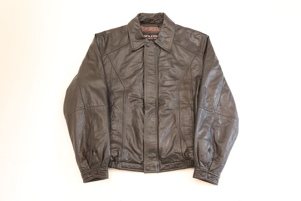 ウィルソンズ レザージャケット Wilsons Leather Jacket＃ | Blue