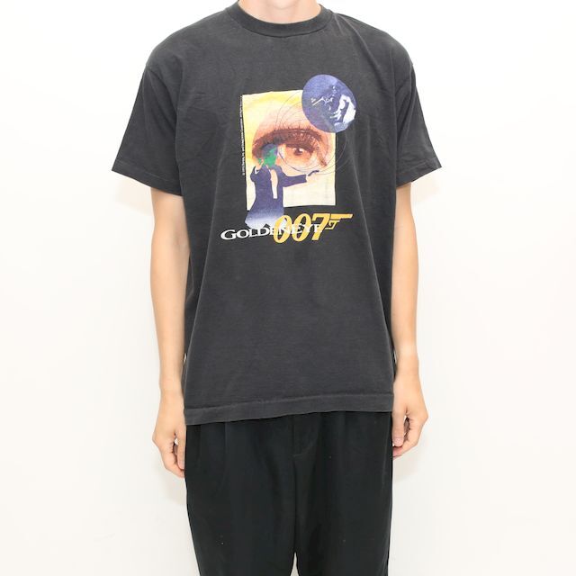 007 ゴールデンアイ 映画Tシャツ Golden Eye# | Blue 007 ゴールデンアイ 映画Tシャツ Golden Eye# | Blue