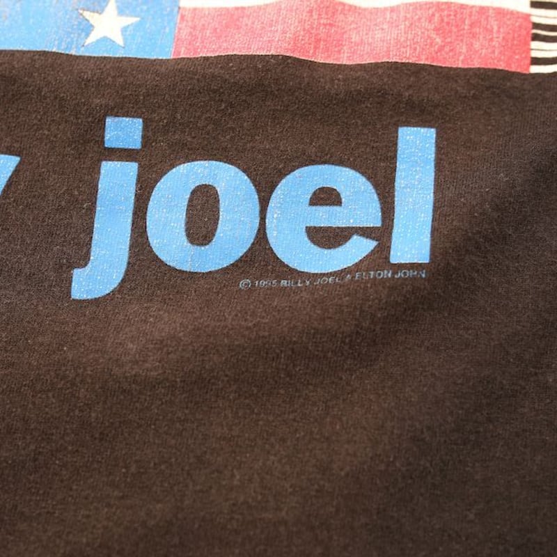 エルトンジョン ビリージョエル バンドTシャツ Elton John Billy