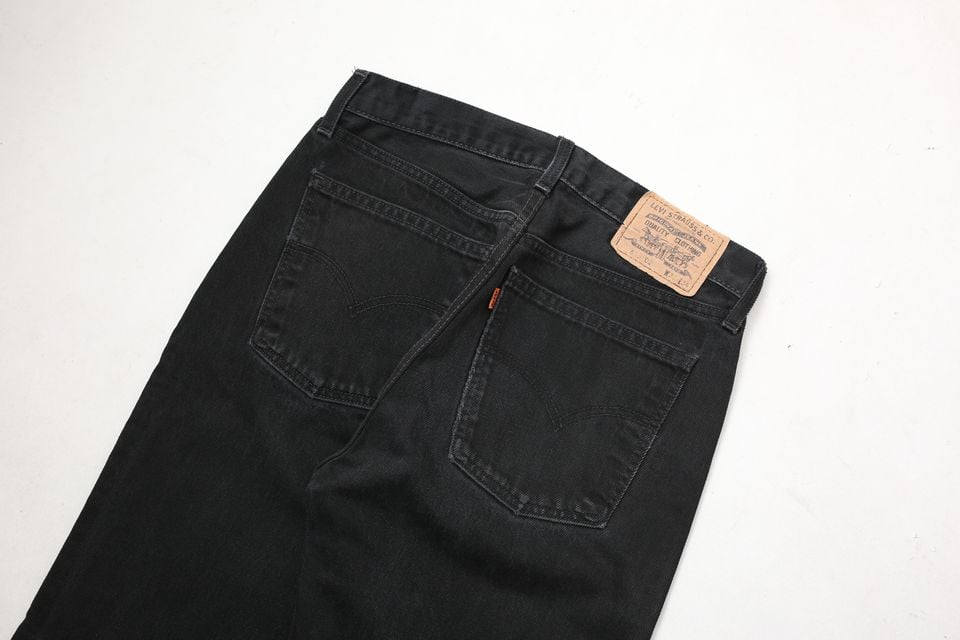 英国製 リーバイス 615 ブラックデニムパンツ Levi's Black