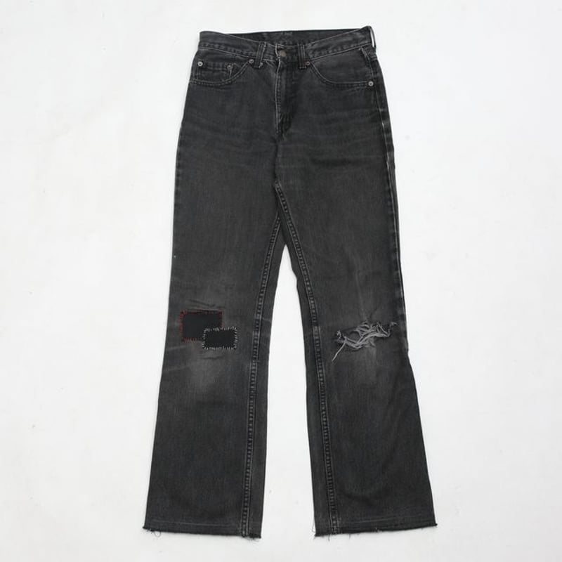 90's リーバイス 517 ブーツカット ブラックデニムパンツ Levi's 90's リーバイス 517 ブーツカット ブラックデニムパンツ Levi's
