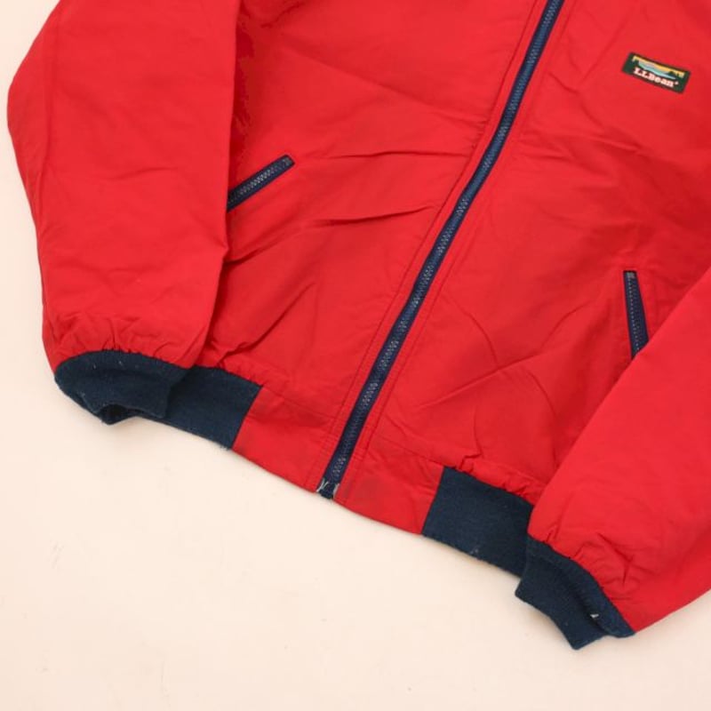 エルエルビーン LLbean ウォームアップジャケット好配色 80s肩幅52cm