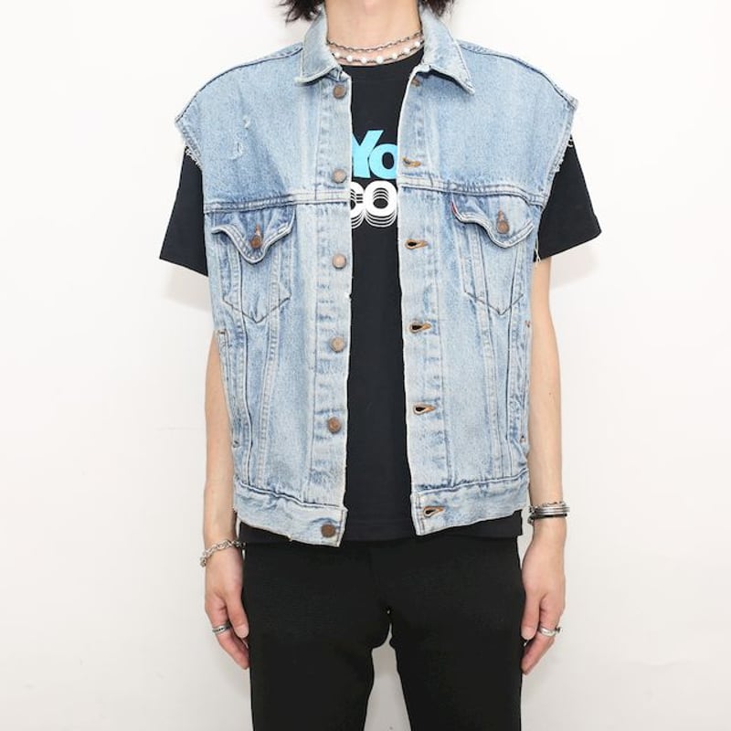 リーバイス70507 カットオフ デニム ベスト Levi's Cutt Off リーバイス70507 カットオフ デニム ベスト Levi's Cutt Off