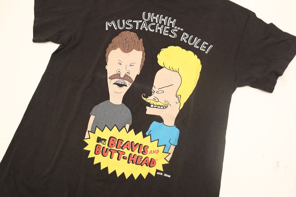 ビーバスアンドバットヘッド Tシャツ MTV | Blue