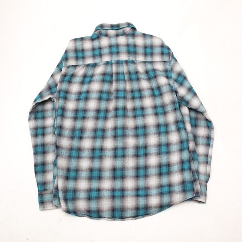 ST.JOHN'S BAY XL オンブレネルシャツ box fit 90s ST.JOHNS BAY