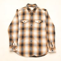 アメリカンイーグル オンブレチェック ヘビーフランネルシャツ American Eagle Ombre Plaid Heavy Flannel Shirt#