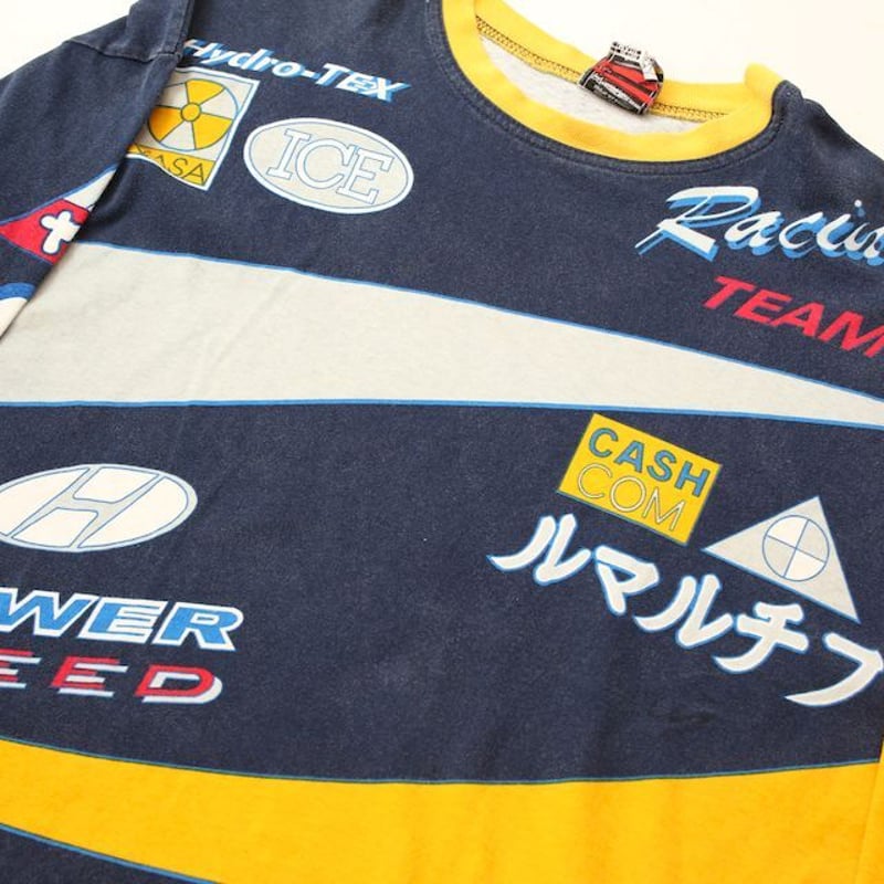 レーシング ロングスリーブ Tシャツ ロンT Fox Speed Racing | Blue レーシング ロングスリーブ Tシャツ ロンT Fox Speed Racing | Blue