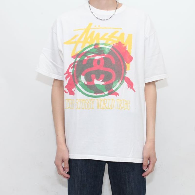 Stussy World Tribe Tee | Blue