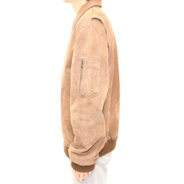 ヌバックレザー ジャケット Nubuck Leather Jacket | Blue ヌバックレザー ジャケット Nubuck Leather Jacket | Blue