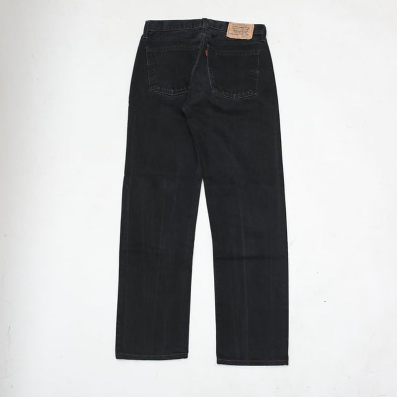 英国製 リーバイス 615 ブラックデニムパンツ Levi