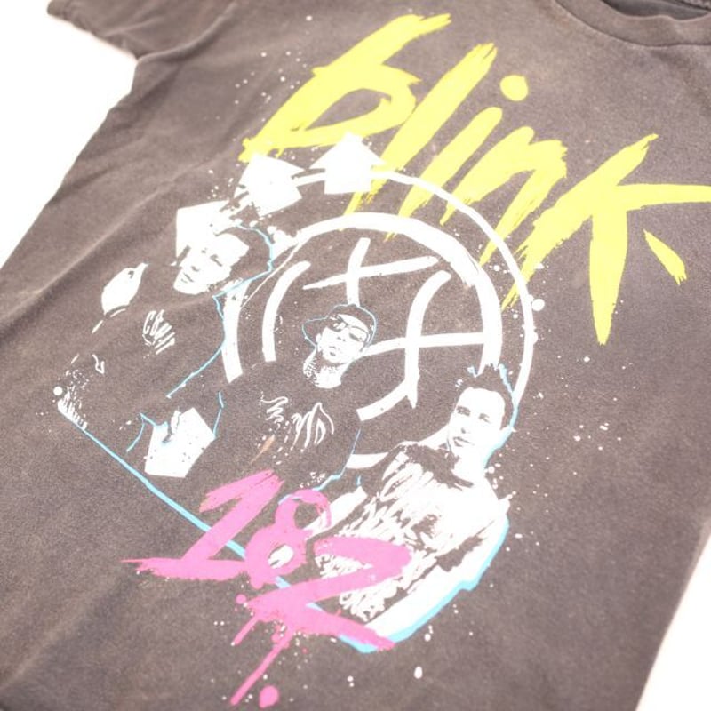 ブリンク182 バンT Blink 182 2009 Tour T-shirt | Blue