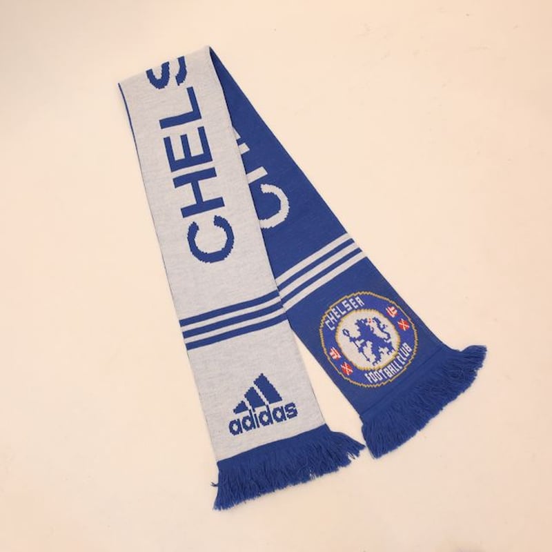 チェルシーFC ニット マフラー Chelsea FC Muffler# | Blue