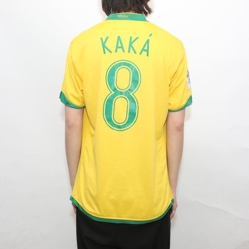 ナイキ ブラジル代表 2006 カカ #8フットボール ゲームシャツ ナイキ ブラジル代表 2006 カカ #8フットボール ゲームシャツ