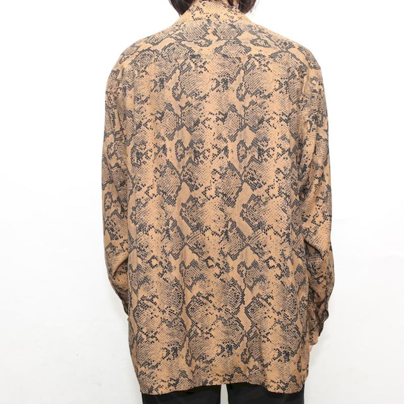 ワコマリア パイソン柄 ハワイアンシャツ WACKO MARIA Python ワコマリア パイソン柄 ハワイアンシャツ WACKO MARIA Python