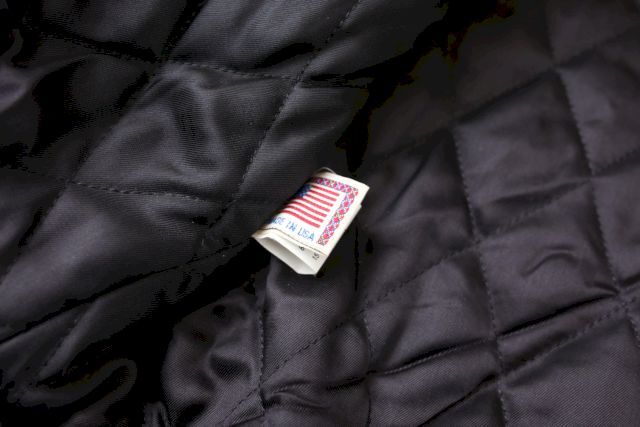 90s ゴールデンベア スタジャン Golden Bear Black Varsity Jac 90s ゴールデンベア スタジャン Golden Bear Black Varsity Jac