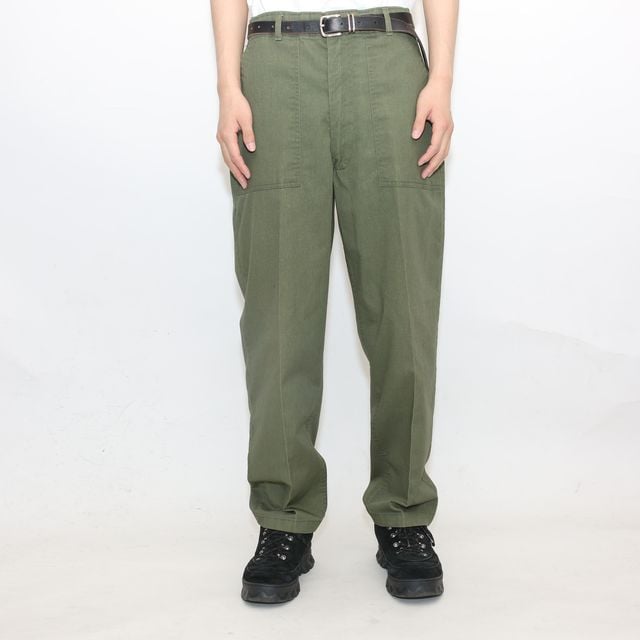 80's U.S.ARMY ベイカーパンツ ジッパー 軍パン Military Utility 80's U.S.ARMY ベイカーパンツ ジッパー 軍パン Military Utility