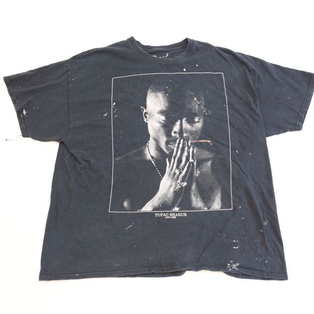FBCOUNTY OG チェックシャツ 茶 & 2pac T-shirt L ② - トップス FBCOUNTY OG チェックシャツ 茶 & 2pac T-shirt L ② - トップス