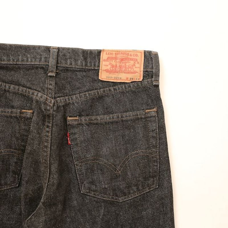 リーバイス 503 ブラック デニム Levi's503‐0259 # | Blue リーバイス 503 ブラック デニム Levi's503‐0259 # | Blue