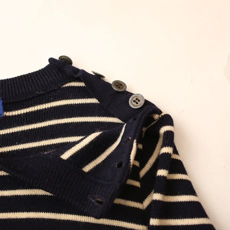 セントジェームス ボーダー ウール セーター Saint James Border Wool Knit Sweater#