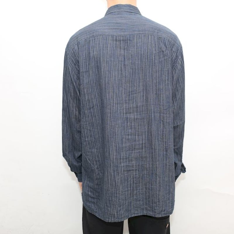 CLEESTE ストライプシャツ HIGH STREET∴ロンドンストライプカッタウエイシャツ / HIGH