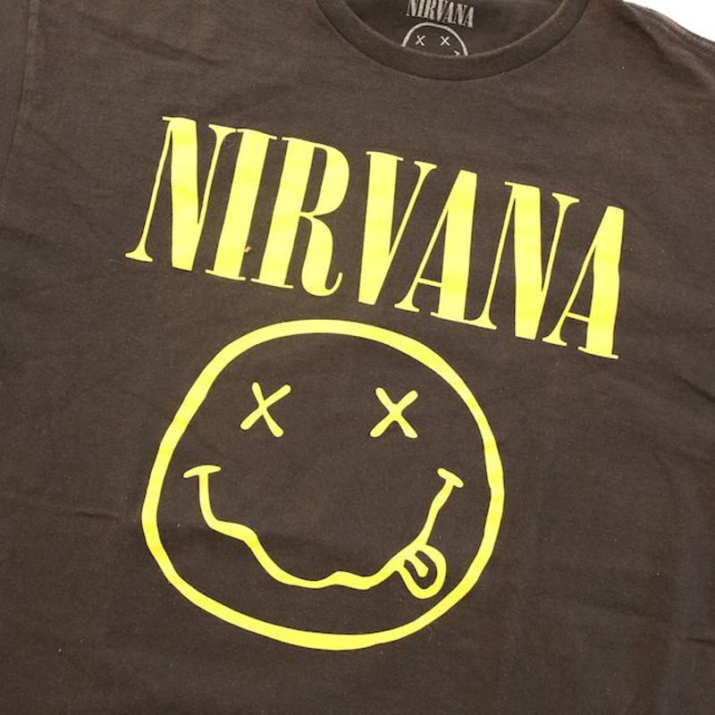 ニルバーナ Tシャツ Nirvana T-shirt# | Blue