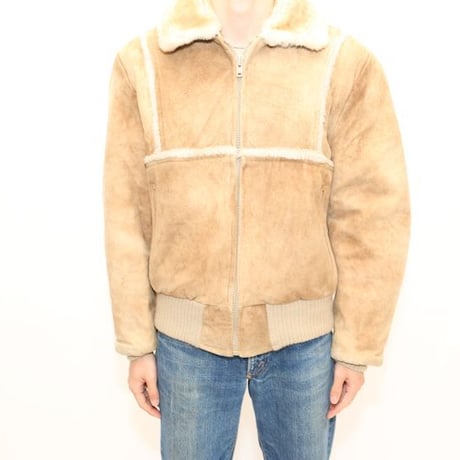 shearling jacket mouton euro bintage 久遠