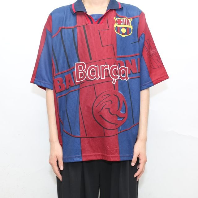 FCバルセロナ #7 ルイス・フィーゴ サッカー ゲームシャツ FC