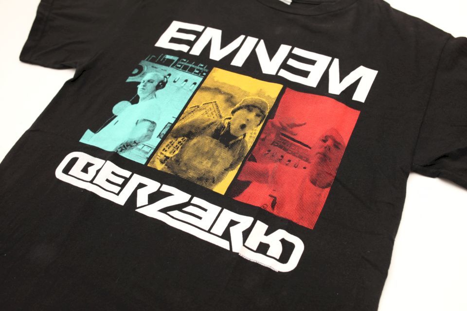 Eminem “Berzerk” Tee | Blue Eminem “Berzerk” Tee | Blue