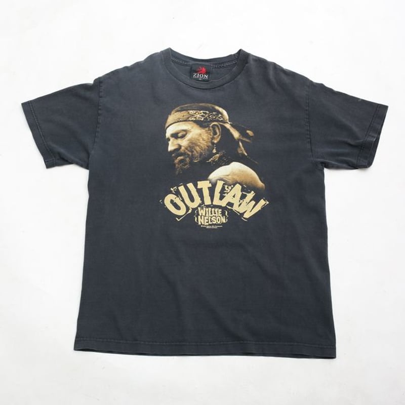 ウィリーネルソン バンドTシャツ Willie Nelson T-Shirt# | Blue