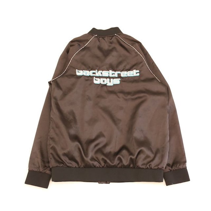 バックストリート ボーイズ サテン ジャケット Back Streetboys バックストリート ボーイズ サテン ジャケット Back Streetboys