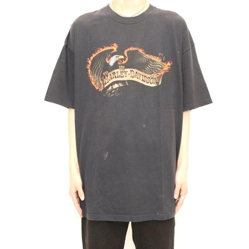 ハーレーダビッドソン‼️ Tシャツ 70s USA製 HARLEY-DAVIDSON ハーレー ダビッドソン ショベル