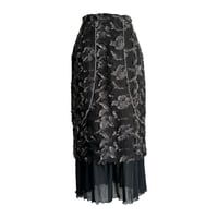 Bloom Jacquard Pencil Skirt