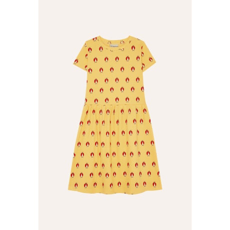 ワンピース Ladybug Allover Yellow Dress(3Y,4Y,5/6Y,7/8Y)/The Campamento(カンパメント)