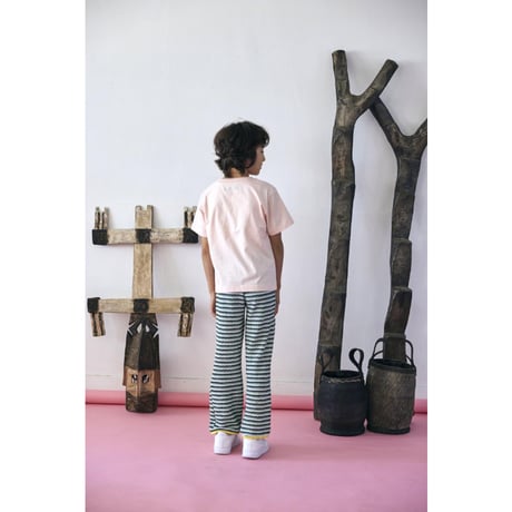Deco T-shirts(peach) [KK261103-2]/ KOQUeLiKO(コキュリコ)