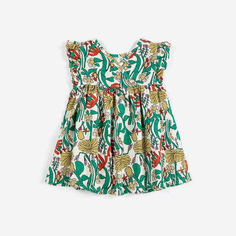 ワンピース Color Herbalist all over woven dress(18M/24M)/ bobochoses(ボボショーズ)
