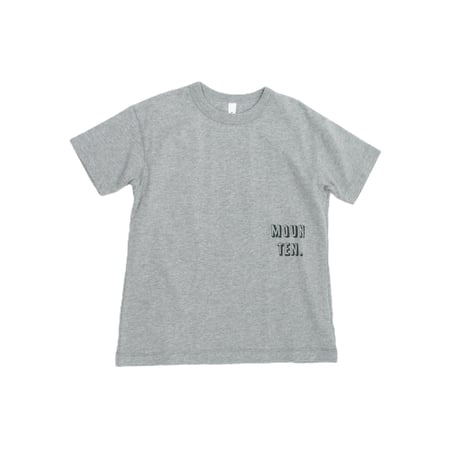 standard T - front logo (organic cotton)[MT105-1913a]/ moun.ten(マウンテン)