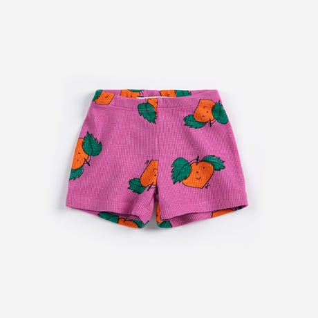 ショートパンツ Tangerine all over short leggings(18M/24M)　/ bobochoses(ボボショーズ)