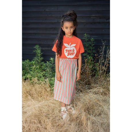 Tシャツ リンゴ ORANGE/TOM & BOY(トムアンドボーイ)