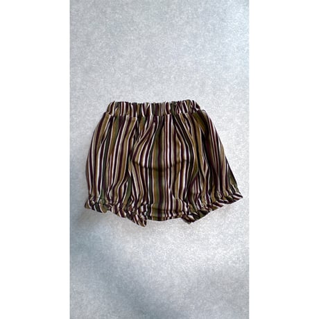 マルチストライプブルマ[pal0466] カーキ/ &pal(アンドパル)