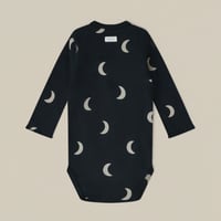 ボディウェア Charcoal Midnight Wrap Bodysuit /organiczoo(ｵｰｶﾞﾆｯｸｽﾞｰ)