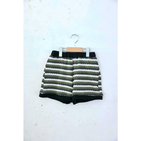 Soreil pants(kaki motif) [KK261109-1]/ KOQUeLiKO(コキュリコ)