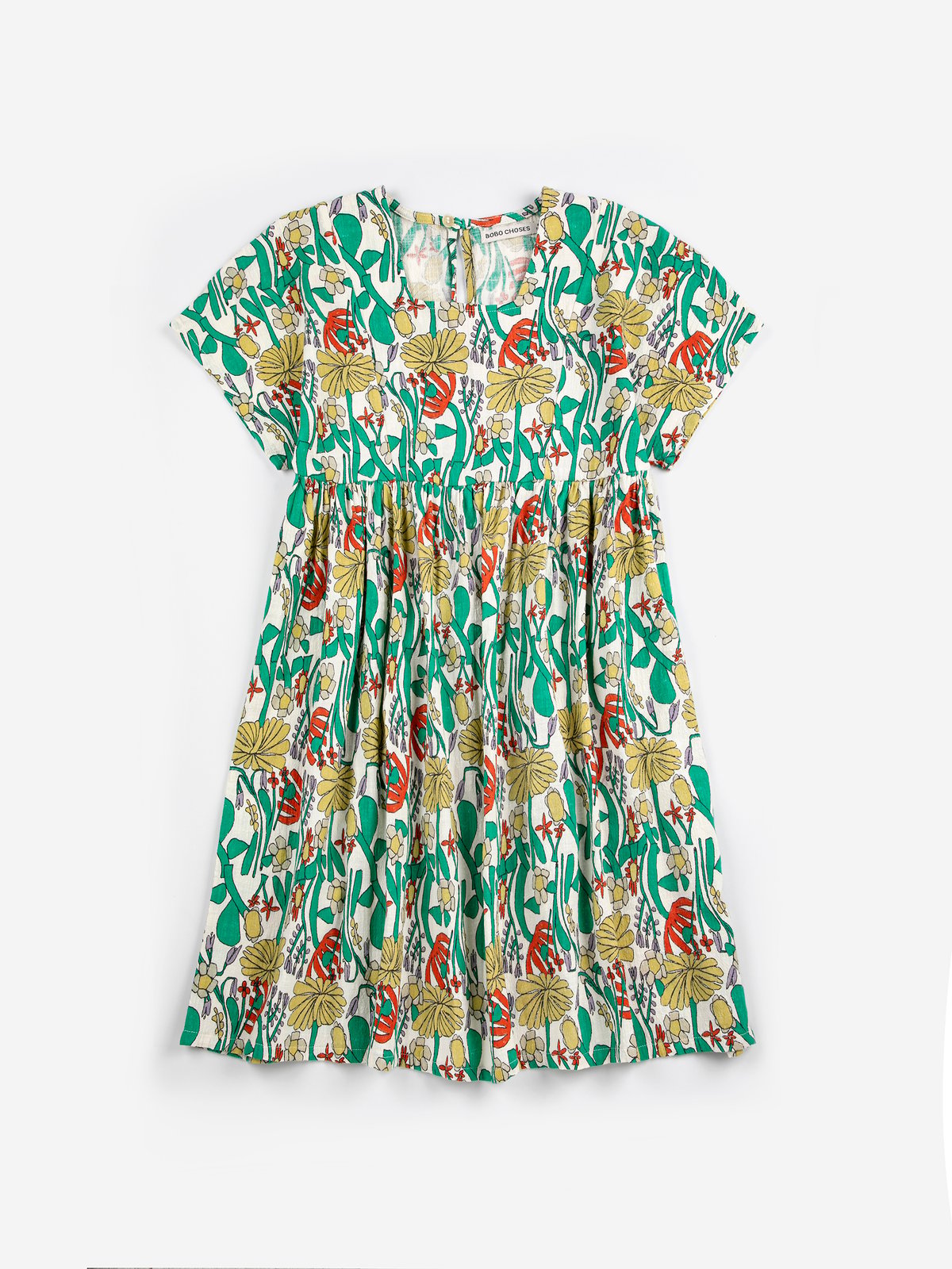 ワンピース Color Herbalist all over woven dress(2-3Y