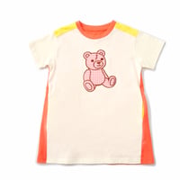 テディベアTシャツワンピース  オフホワイト/amiamie(アミアミ)