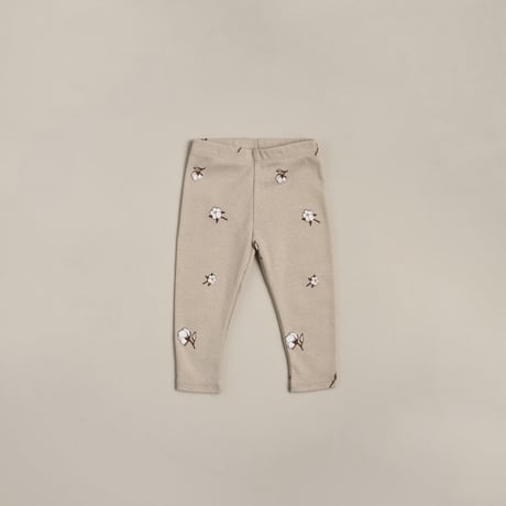 レギンス Cotton Field Leggings /organiczoo(ｵｰｶﾞﾆｯｸｽﾞｰ)