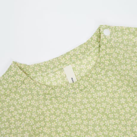 flower wave big T 【leaf green】 [BS01-0305a]/ moun.ten(マウンテン)