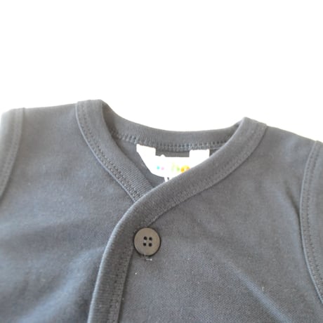 ベスト ORGANIC COTTON (Vest) Navy 26AW/joha(ﾖﾊ)